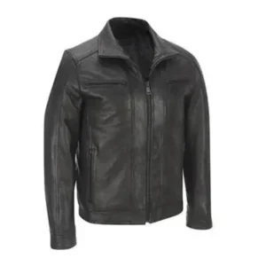 Koza Genuine Lambskin Bomber Leather Jacket