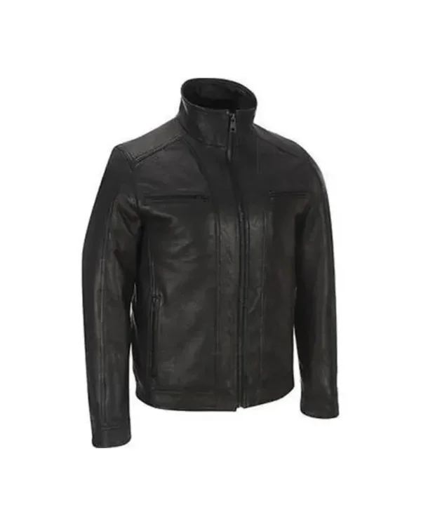 Mens Koza Genuine Lambskin Bomber Leather Jacket