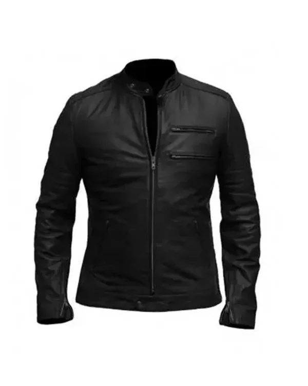 Mike Fallon Accident Leather Jacket