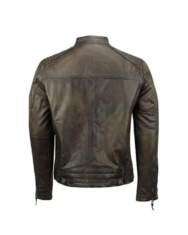 Zayan Antique Urban Washed Leather Jacket