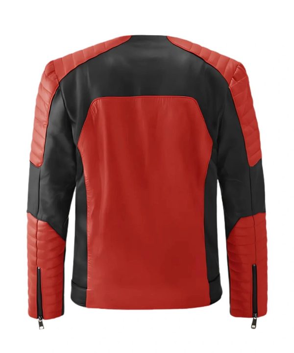 Martin Garrix MTV European Music Awards Leather Jacket Red