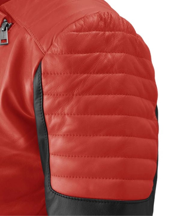 Martin Garrix MTV European Music Awards Red Leather Jacket