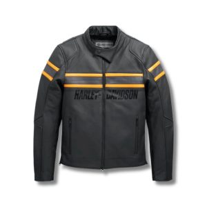 Men's Sidari Harley Davidson Leather Jacket Black