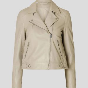 Womens Classic Leather Jacket