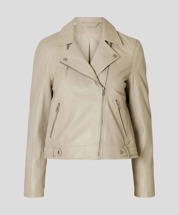 Womens Classic Leather Jacket