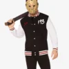 Friday the 13th Jason Voorhees Halloween Varsity Jacket