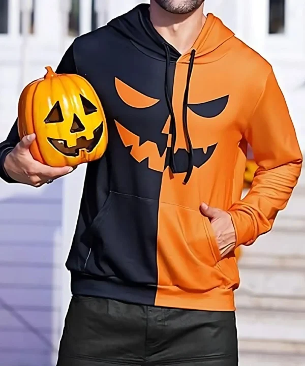 Halloween Pumpkin-head Hoodie
