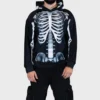 Halloween Skeleton Rattling Bones Hoodie