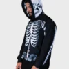 Happy Halloween Skeleton Rattling Bones Hoodie