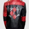 Live Fast Die Clown Halloween Leather Jacket