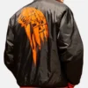 Nylon Black Bomber Halloween 78 Jacket