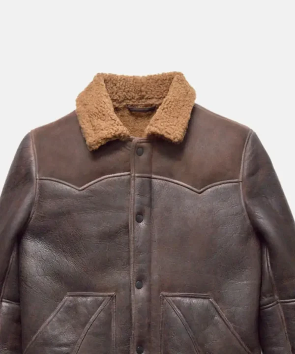 Jack Shearling Leather Jacket