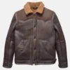 Mens Jack Shearling Leather Jacket