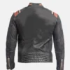 Cafe Racer Retro Vintage Distressed Biker Leather Jacket