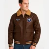 Gymboree Brown Aviator Jacket
