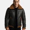Men RAF B3 Sheepskin Shearling Jacket