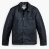 Men Waxed Canvas Field Blue Jacket