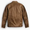 Mens Multiple Waxed Canvas Field Brown Jacket