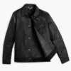 Mens Waxed Canvas Field Black Jacket