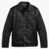 Mens Waxed Canvas Field Jacket Black