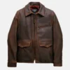 BISON JACKET WITH WOOL PLAID LINING