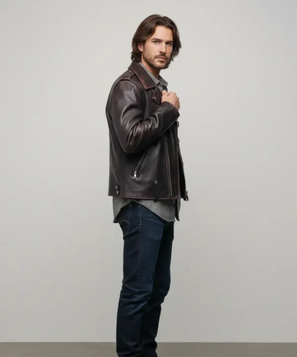 Horween CHiPs Style Horsehide Perfecto Jacket Men