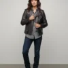 Horween CHiPs Style Horsehide Perfecto Jacket Women