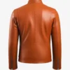 Men's Classic Motorcycle Brown Biker Leather Jacket