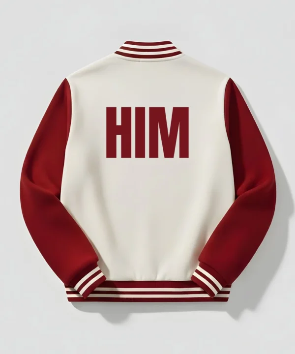 Date Night Couples Matching Pack of 2 Valentine Day Jacket White & Red