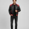 Jakewood 2050 Adidas Genuine Python Bomber Motorcycle Leather Jacket