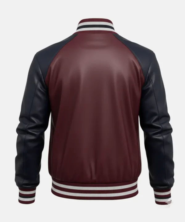 Jakewood 2050 Genuine Python Bomber Motorcycle Leather Jacket