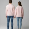 Valentine Day Pack Of 2 Couples Matching Pink Sweatshirts
