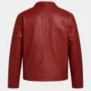 Valentine Day Pack of 2 Date Night Couples Classic Slim-Fit Plain Leather Jacket