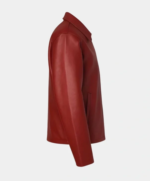 Valentine’s Day Pack of 2 Date Night Couples Classic Slim-Fit Plain Leather Jacket