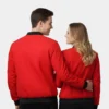 Valentine’s Day Special Couples Matching Pack of 2 Red Bomber Jackets