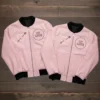 Valentine’s Day Special Pack of 2 Date Night Couples Matching Bomber Jacket Pink